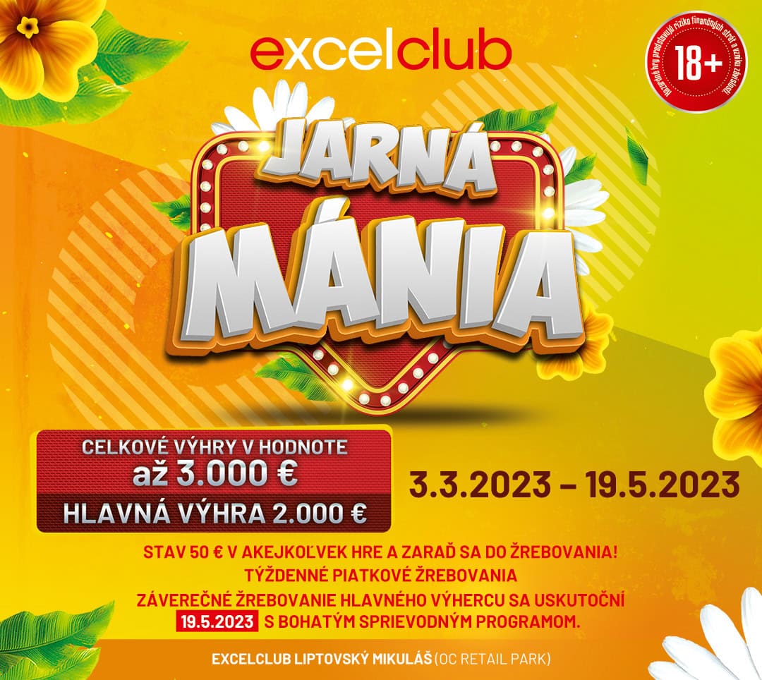 súťaž JARNÁ MÁNIA excelclub Liptovský Mikuláš