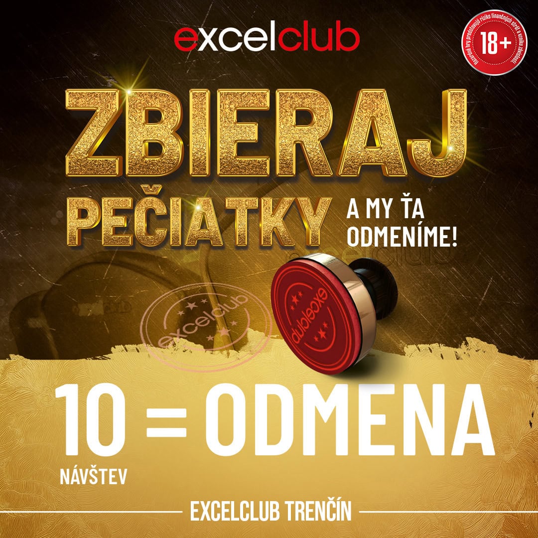 ZBIERAJ PEČIATKY excelclub Trenčín jún