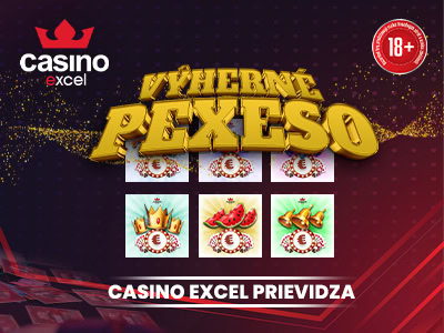 VÝHERNÉ PEXESO casino excel Prievidza
