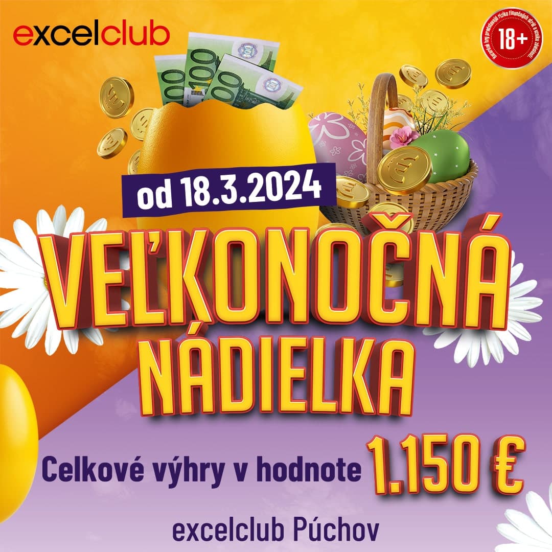 VEĽKONOČNÁ NÁDIELKA excelclub Púchov