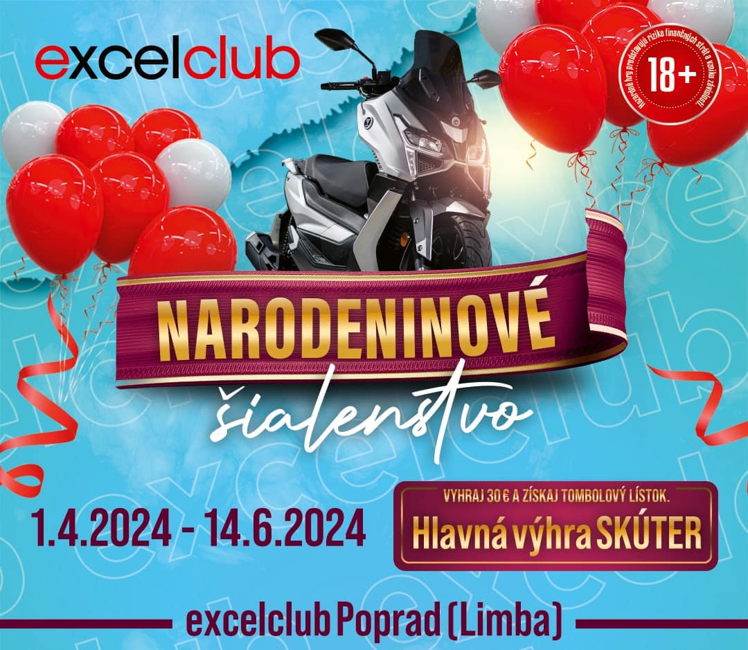 NARODENINOVÉ ŠIALENSTVO excelclub Poprad