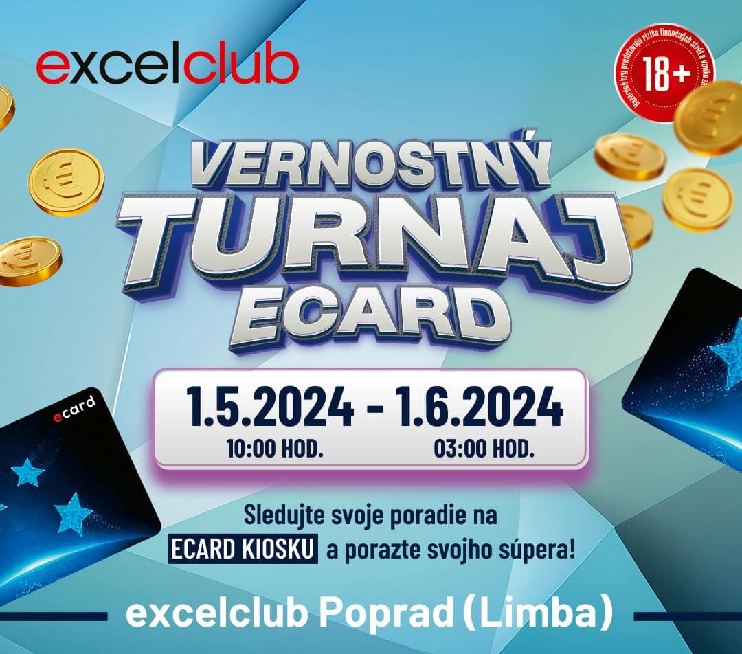 VERNOSTNÝ TURNAJ E-CARD excelclub Poprad