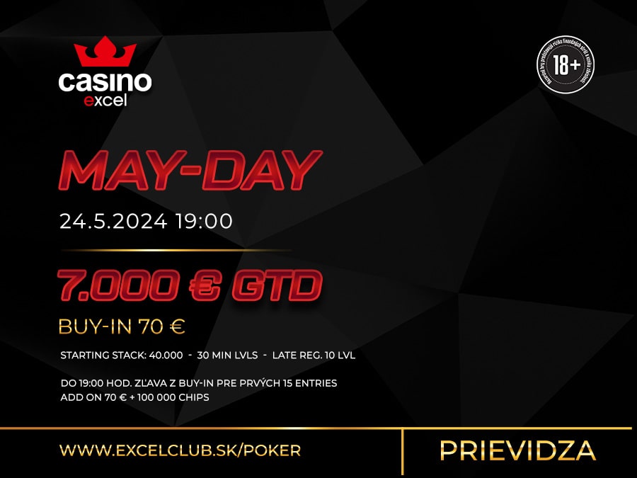 MAY-DAY casino excel Prievidza