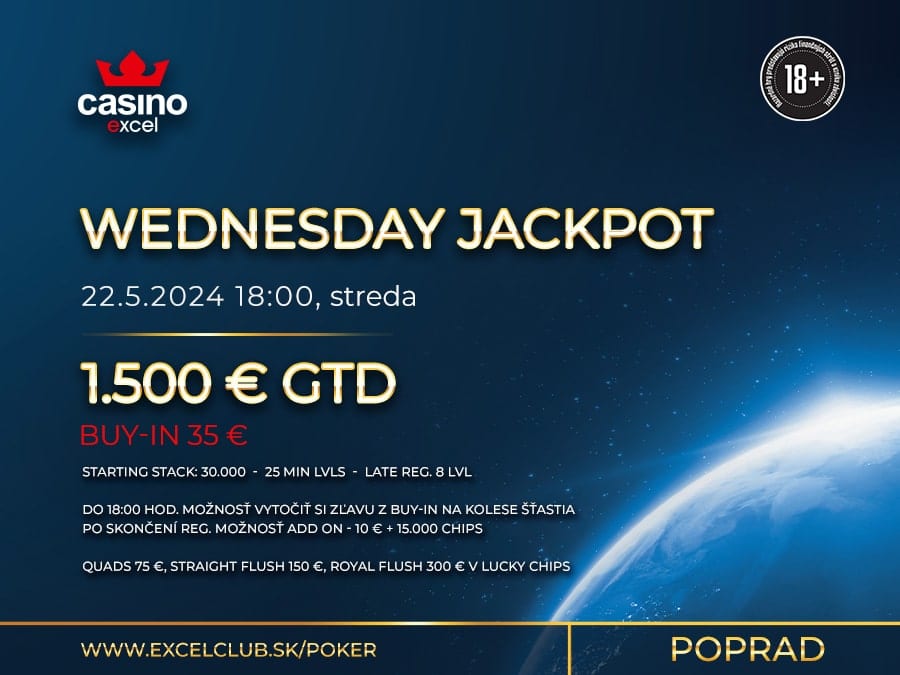 WEDNESDAY JACKPOT casino excel Poprad