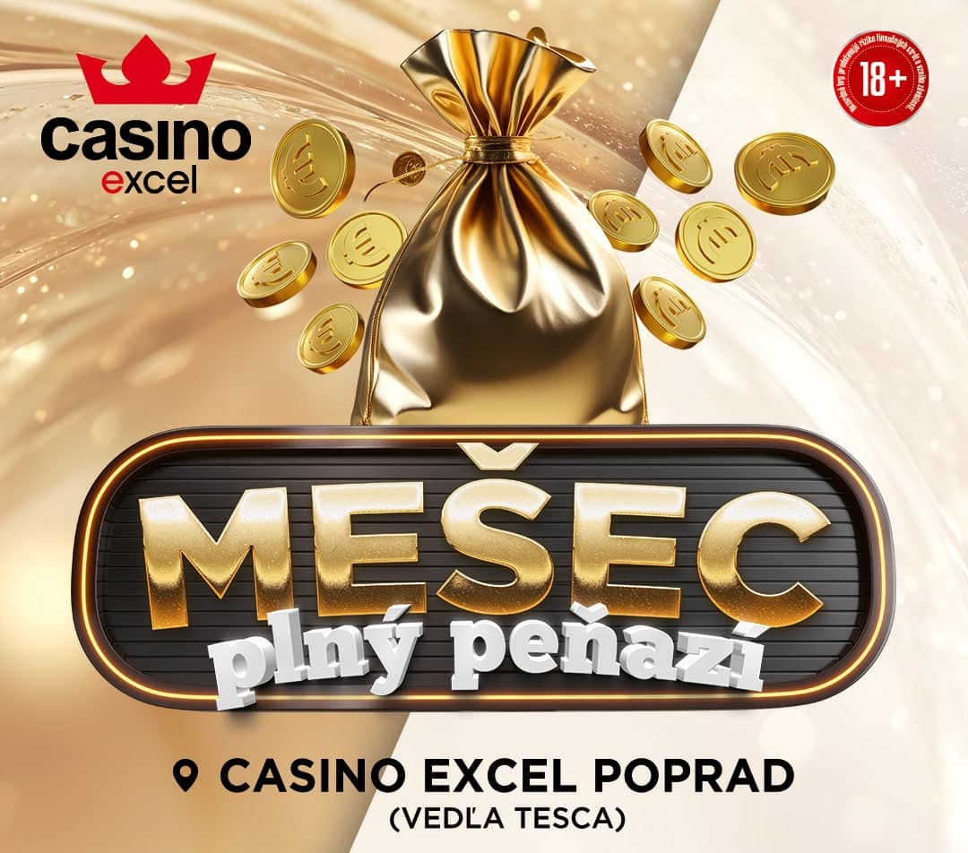 MEŠEC PLNÝ PEŇAZÍ casino excel Poprad