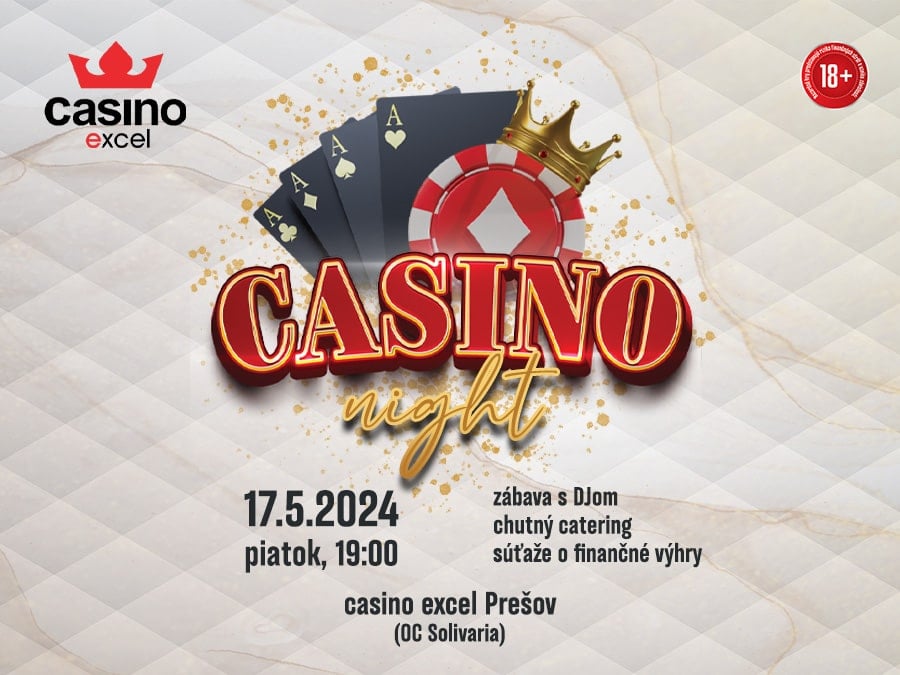 CASINO NIGHT casino excel Prešov