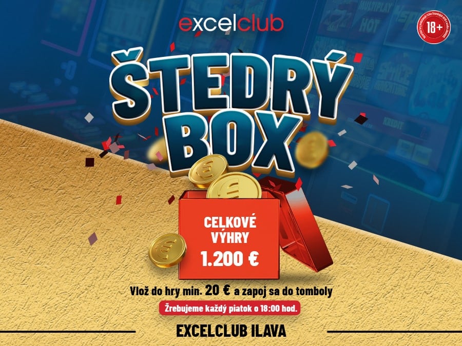 ŠTEDRÝ BOX excelclub Ilava