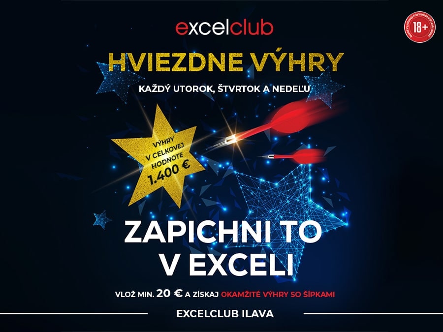 HVIEZDNE VÝHRY excelclub Ilava