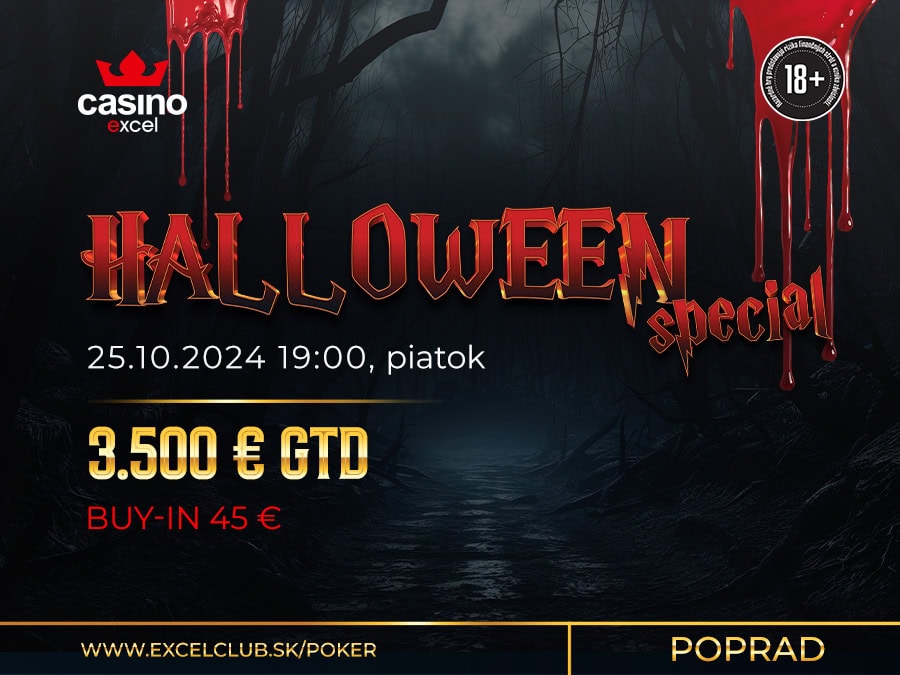 HALLOWEEN SPECIAL 25.10.2024 casino excel Poprad