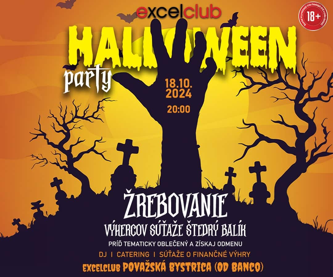 HALLOWEEN NIGHT excelclub Považská Bystrica