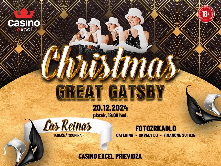 CHRISTMAS GREAT GATSBY casino excel Prievidza