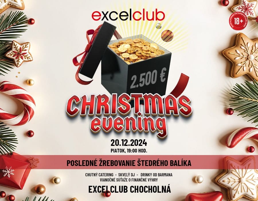 CHRISTMAS EVENING excelclub Chocholná