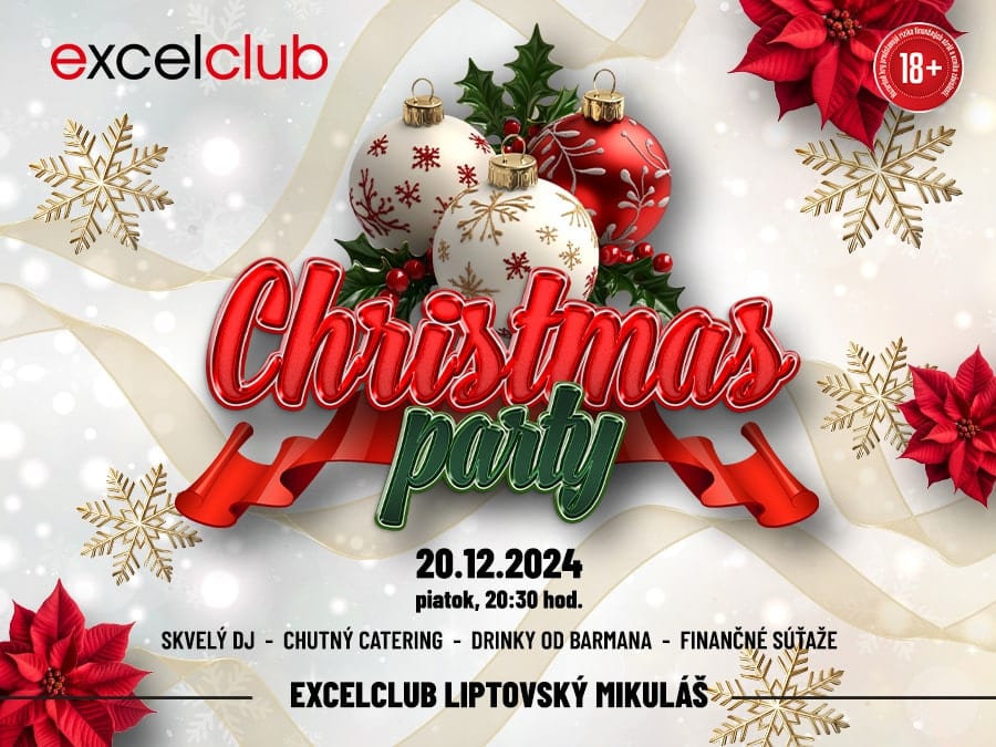 CHRISTMAS PARTY excelclub Liptovský Mikuláš