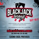 BLACK JACK TURNAJE casino excel Prievidza