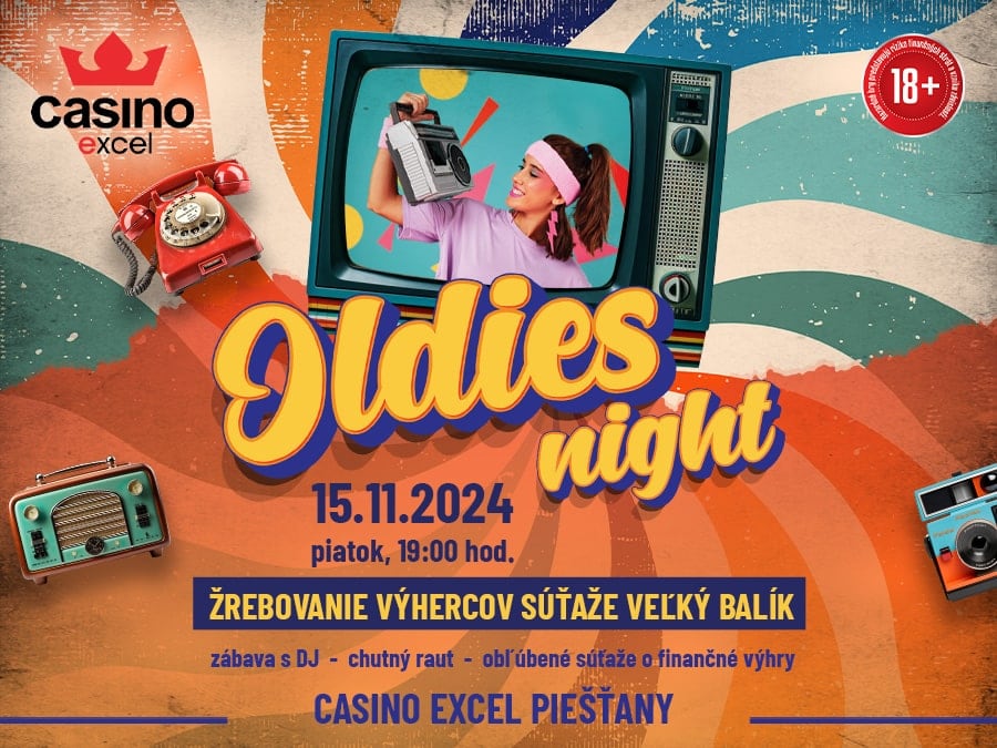 OLDIES NIGHT casino excel Piešťany