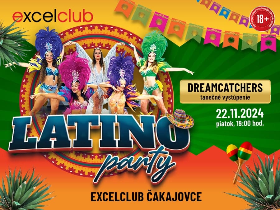 LATINO PARTY excelclub Čakajovce