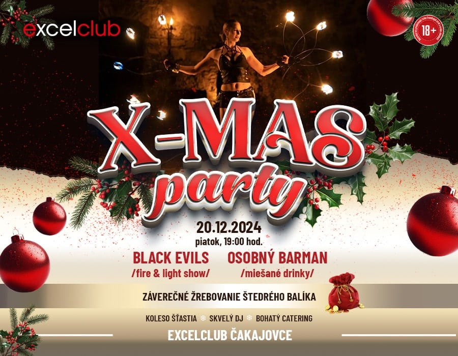 X-MAS PARTY excelclub Čakajovce