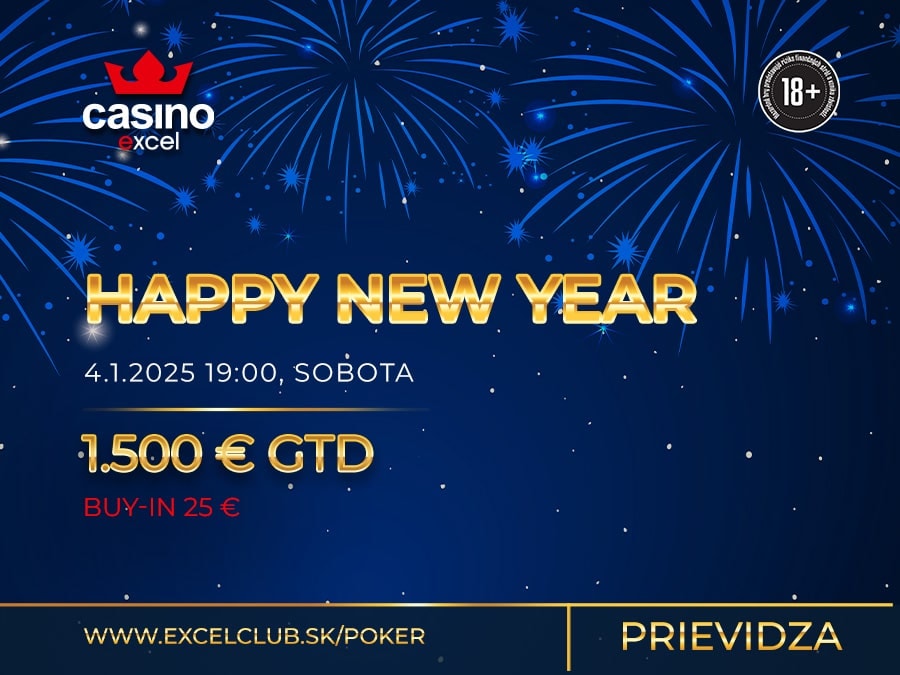 HAPPY NEW YEAR 4.1.2025 casino excel Prievidza