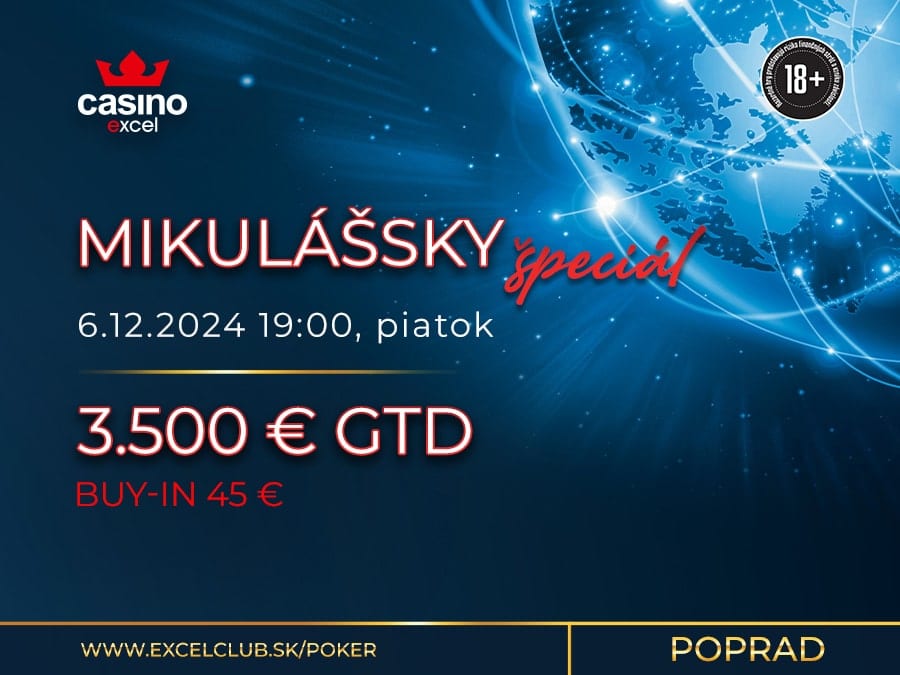 MIKULÁŠSKY ŠPECIÁL 6.12.2024 casino excel Poprad