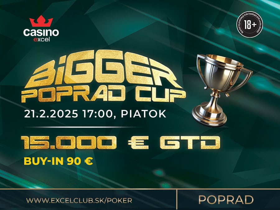 BIGGER POPRAD CUP 21.2.2025 casino excel Poprad