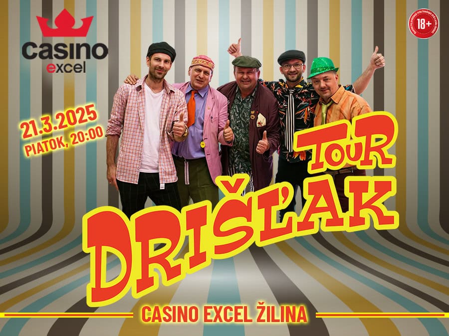 OLDIES S DRIŠĽAKOM casino excel Žilina