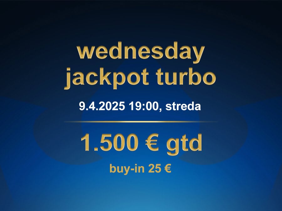 WEDNESDAY JACKPOT TURBO 9.4.2025 casino excel Prievidza