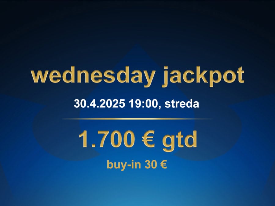 WEDNESDAY JACKPOT 30.4.2025 casino excel Poprad