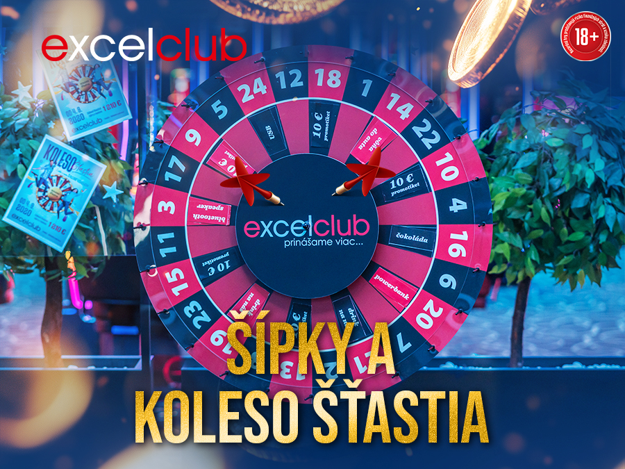 ŠÍPKY A KOLESO ŠŤASTIA excelclub Poprad