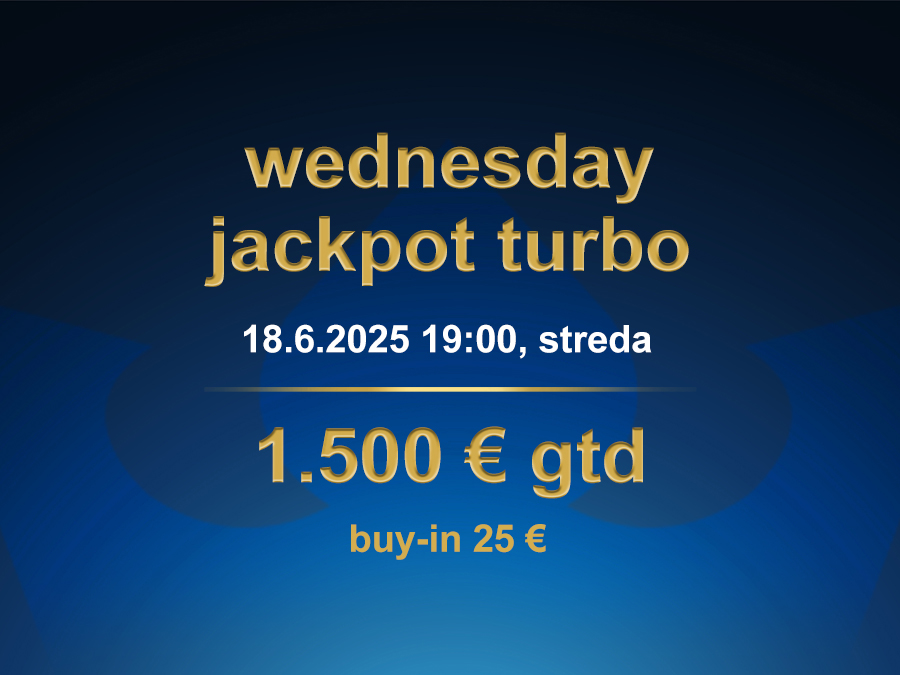 WEDNESDAY JACKPOT TURBO 18.6.2025 casino excel Prievidza