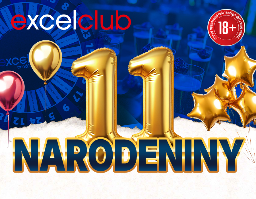 11. NARODENINY excelclub Martin