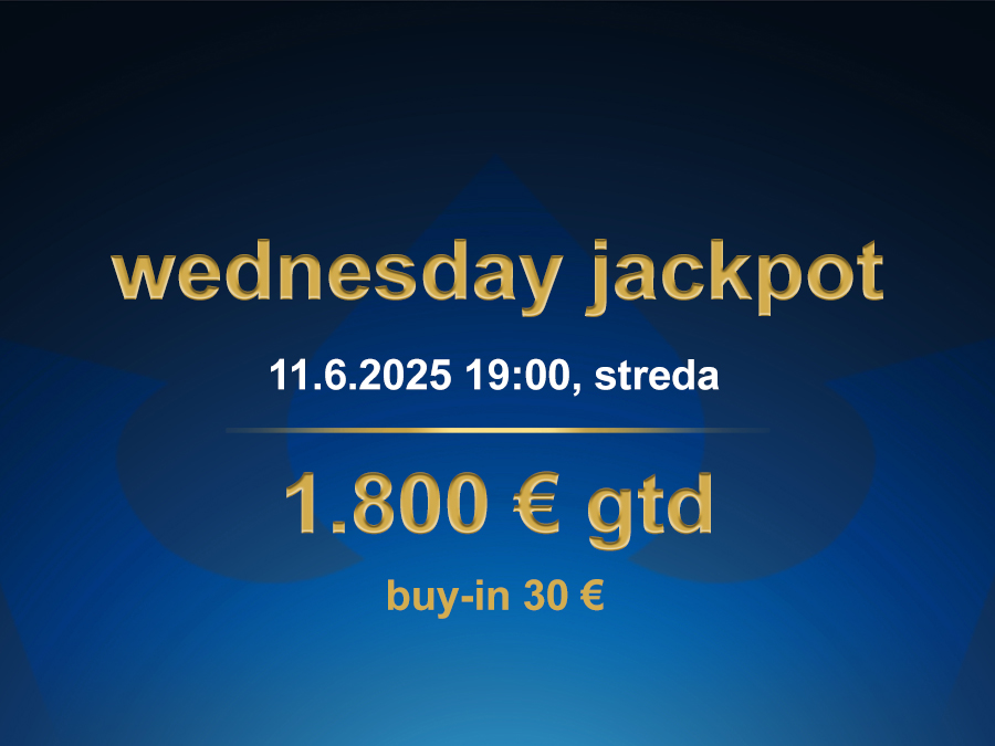 WEDNESDAY JACKPOT 11.6.2025 casino excel Prievidza