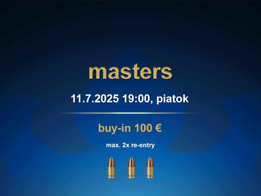 MASTERS 11.7.2025 casino excel Poprad