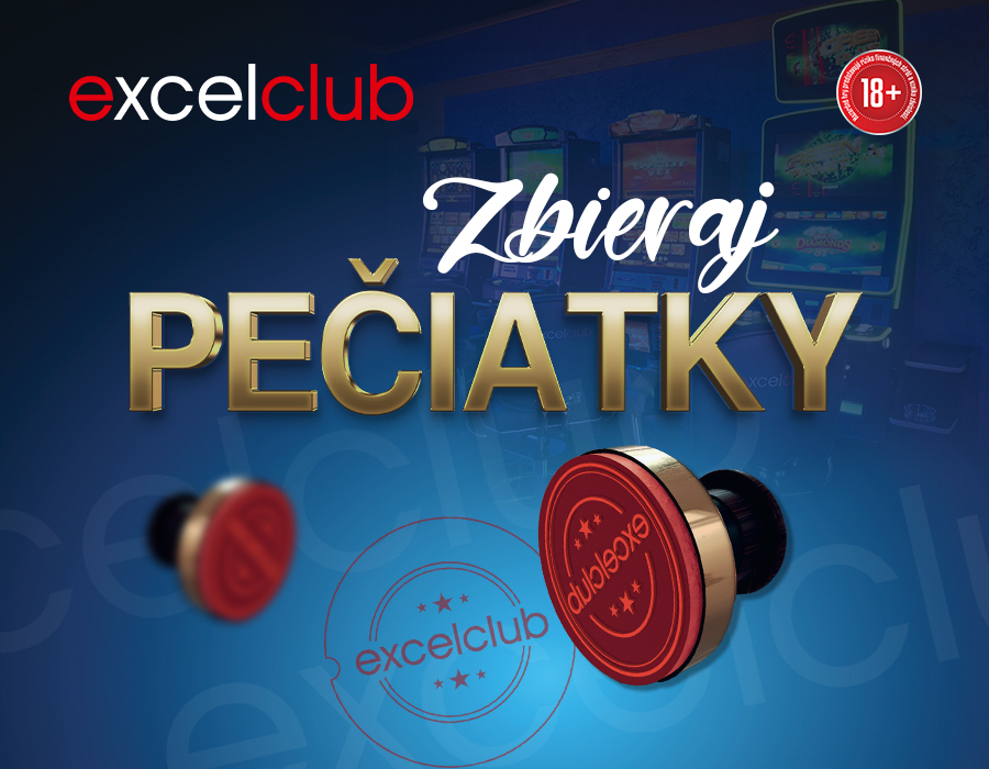 Navštív našu herňu v Čakajovciach a zbieraj pečiatky! Za 5 nazbieraných pečiatok, získaš skvelú finančnú výhru.