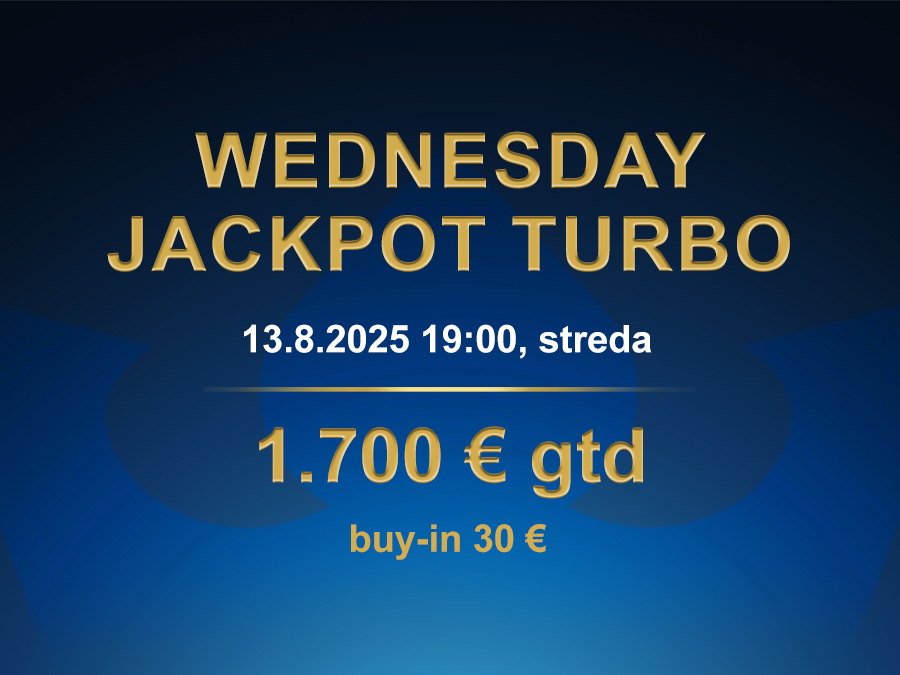 WEDNESDAY JACKPOT TURBO 13.8.2025 casino excel Prievidza