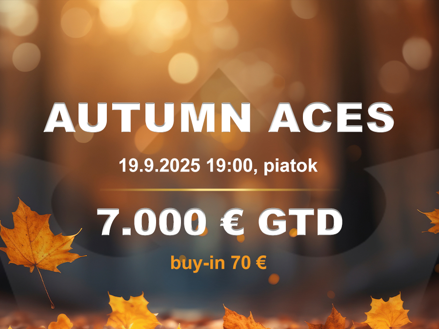 AUTUMN ACES 19.9.2025 casino excel Prievidza