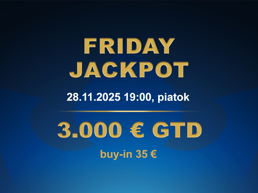 FRIDAY JACKPOT 28.11.2025 casino excel Poprad