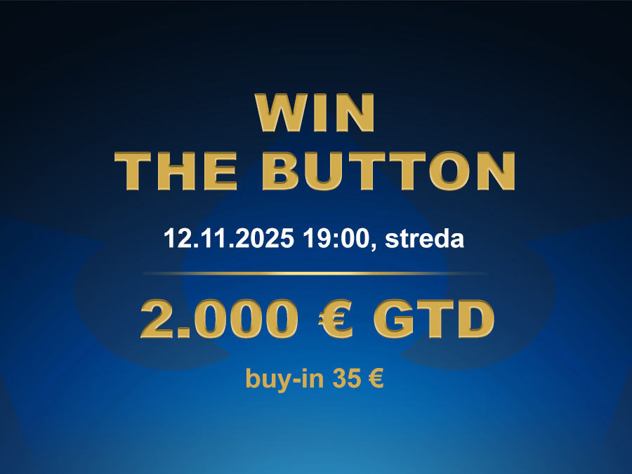 WIN THE BUTTON 12.11.2025 casino excel Poprad
