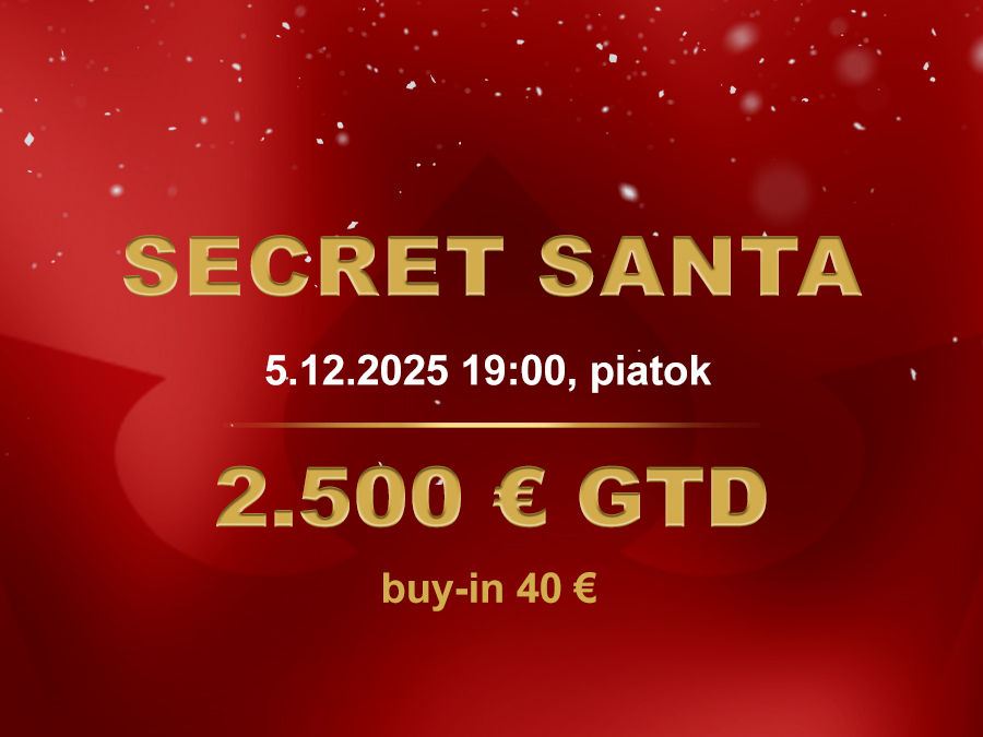SECRET SANTA 5.12.2025 casino excel Prievidza