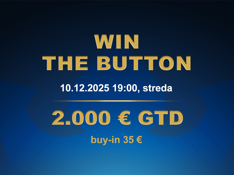 WIN THE BUTTON 10.12.2025 casino excel Poprad