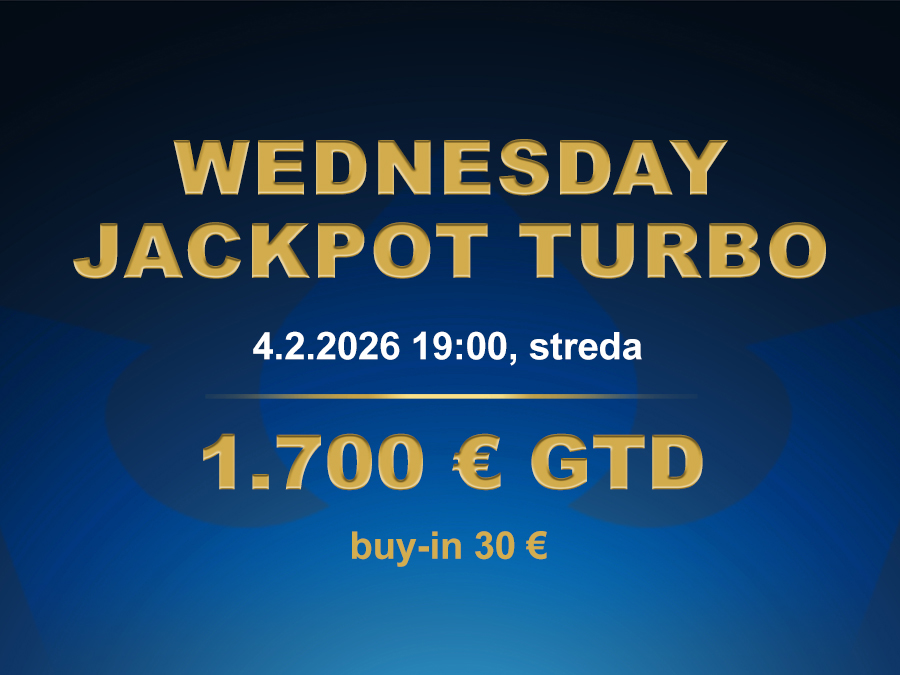 WEDNESDAY JACKPOT TURBO 4.2.2026 casino excel Prievidza