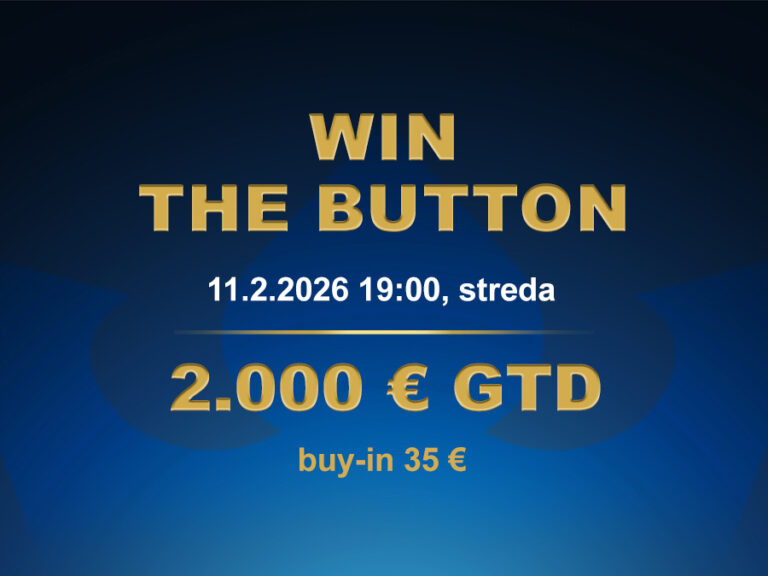 WIN THE BUTTON 11.2.2026 casino excel Poprad