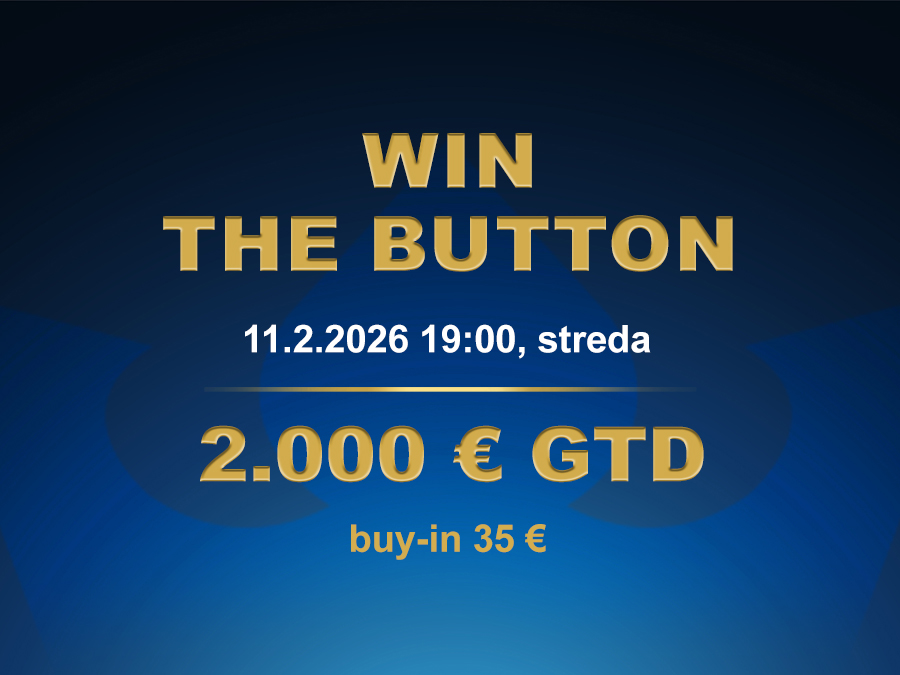 WIN THE BUTTON 11.2.2026 casino excel Poprad