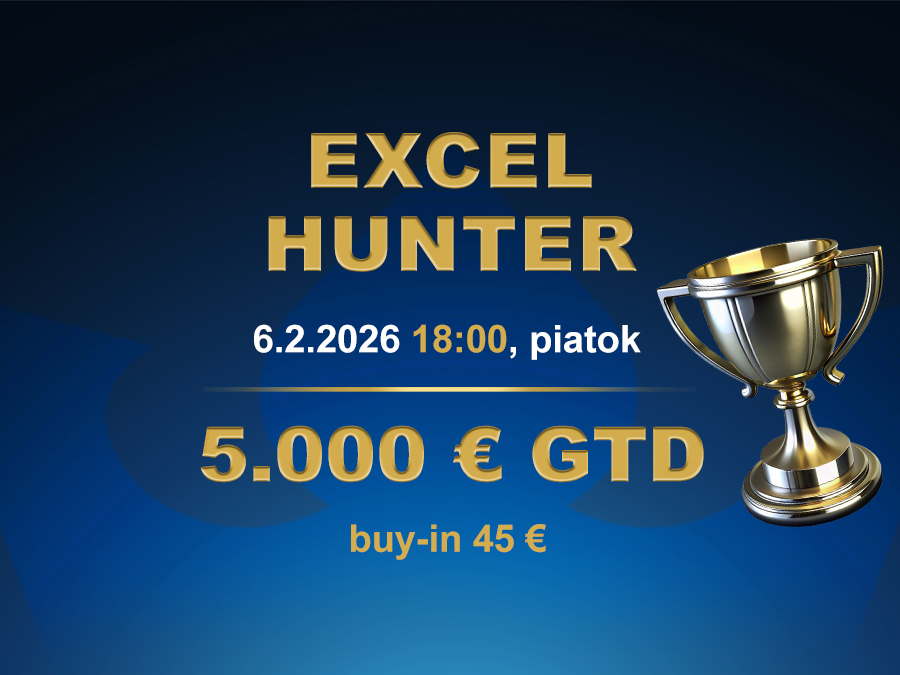 EXCEL HUNTER 6.2.2026 casino excel Poprad
