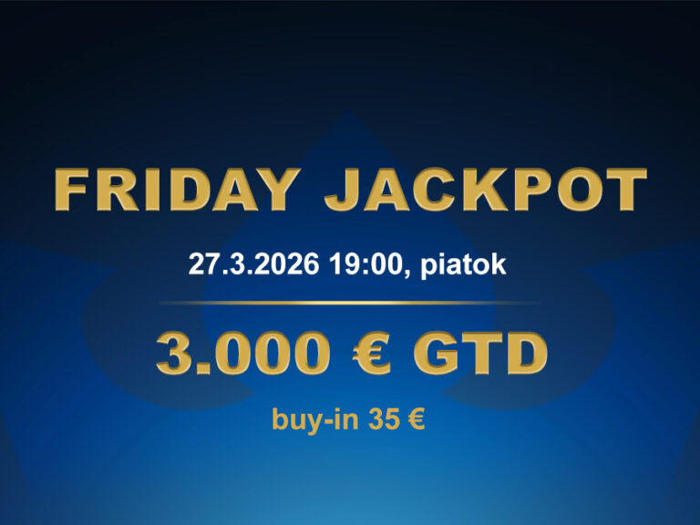 FRIDAY JACKPOT 27.32026 casino excel Poprad
