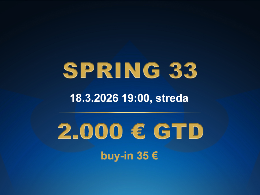 SPRING 33 18.3.2026 casino excel Poprad