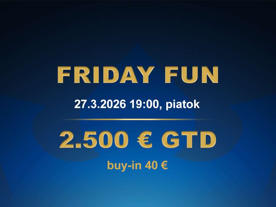 FRIDAY FUN 27.3.2026 casino excel Prievidza